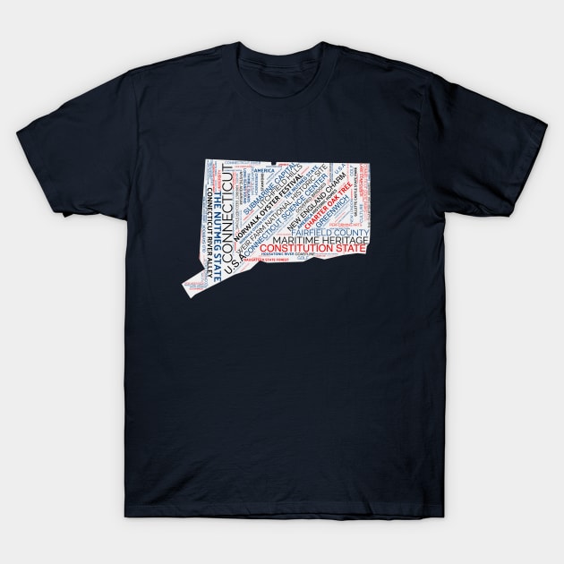 Connecticut Adventures T-Shirt by Place Heritages